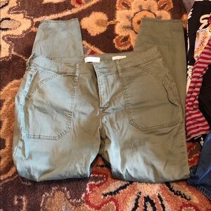 sofia by sofia vergara Olive Green Skinny Jeans